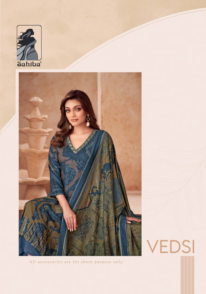 Vedsi By Sahiba Digital Printed Dress Material Wholesale Shop In Surat